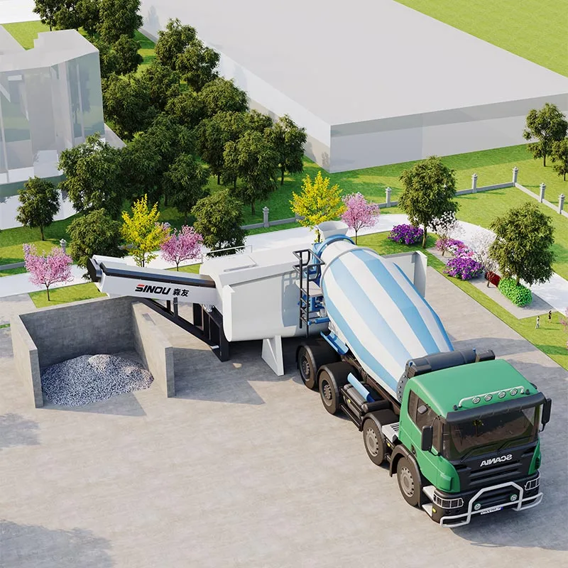 Vibratory Concrete Reclaimer for Concrete Batching Plants